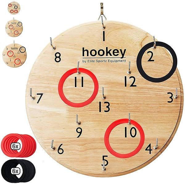 Elite Sportz Giant Ring Toss Game - Fun Indoor & Outdoor Family Game for All Ages - Perfect Gift for Parties, Camping & More!