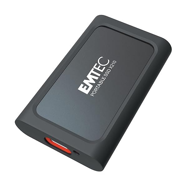 Emtec 512GB X210 Elite SATA III SSD - High-Speed Portable Storage with NAND Technology