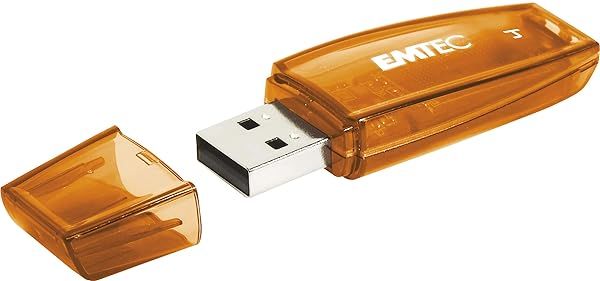 Emtec C410 Color Mix 128GB USB Flash Drive - Fast, Stylish & Reliable Storage Solution