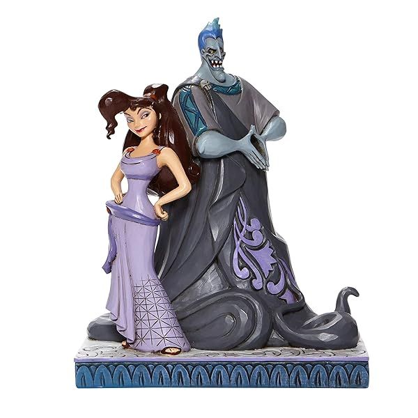 Shop Enesco Disney Traditions Hercules Meg & Hades Figurine by Jim Shore - 9 Inch Multicolor Collectible
