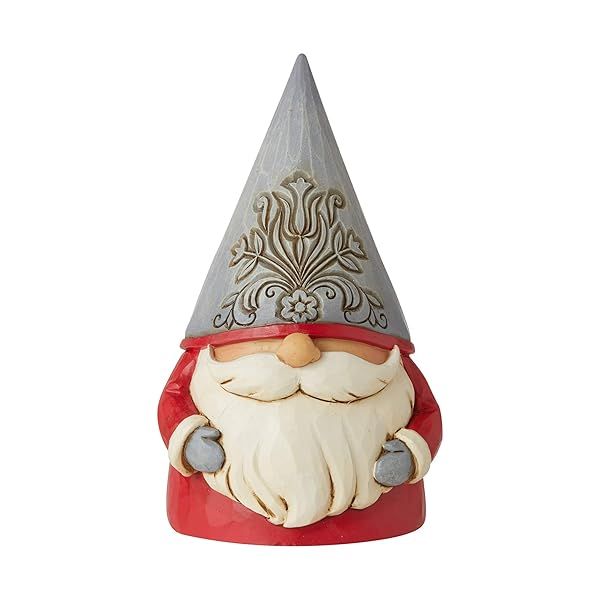"Shop Enesco Jim Shore Nordic Noel Gnome Figurine - 5.12" Multicolor Jultomten Decor"