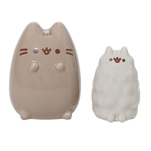 Enesco Pusheen The Cat & Stormy Salt and Pepper Shaker Set - 3.54 Inch Multicolor Collectible