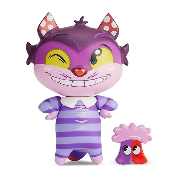 "Shop Enesco Miss Mindy Disney Cheshire Cat Vinyl Figurine - 7" Multicolor Collectible"