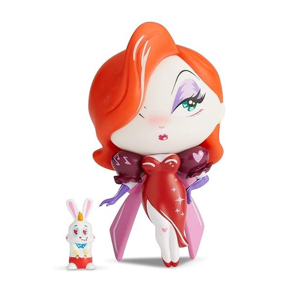 "Enesco Disney Designer Jessica Rabbit Vinyl Figurine - 7" Multicolor Collectible by Miss Mindy"