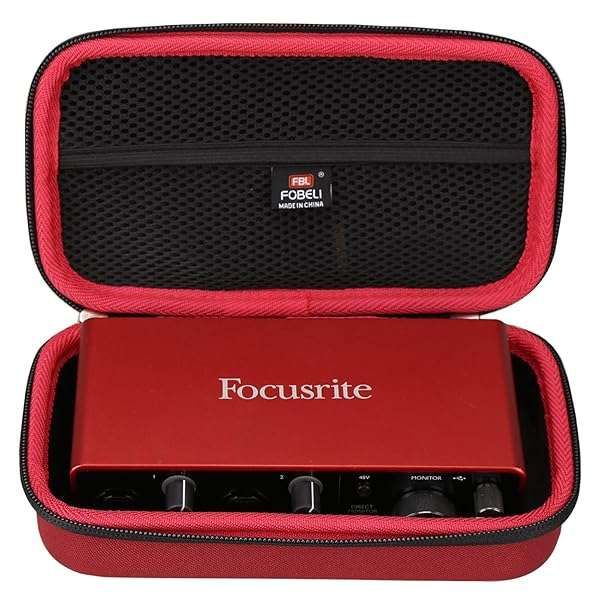 FBLFOBELI EVA Hard Case for Focusrite Scarlett 2i2 3rd Gen - Durable Storage Solution