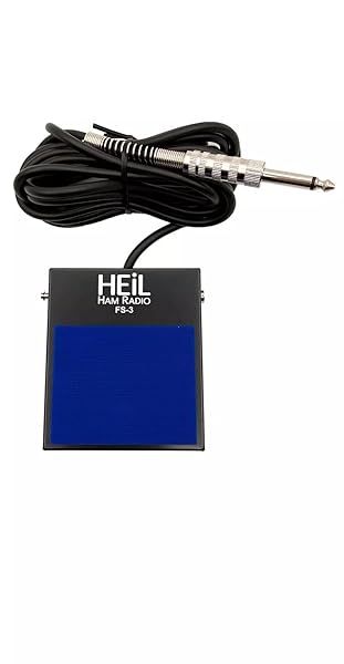Heil Original FS3 Foot Switch for PTT Single Channel Fast Shipping