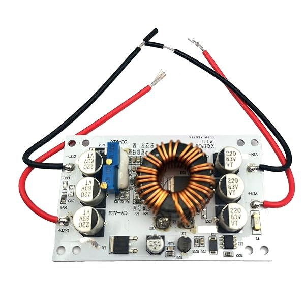 FainWan 600W Boost Converter DC to DC Step-up Transformer Module Power Supply Driver Max 10A for 10V-60V to 12-60V Output