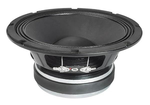 Faital Pro 8FE300-8 8 Inch Mid Bass Woofer 8 Ohms Low Frequency Loudspeaker 250 Watt Rms 500 Watt Max for Mid Bass Applications