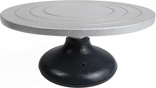 Falling in Art 12-Inch Heavy Duty Pottery Wheel for Adults - Perfect for Decorating & Banding
