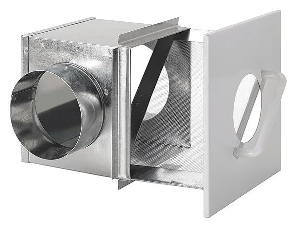 "Fantech 8H-P3W2-C89R DBLT 4W Lint Trap - Efficient 4" Duct Solution for Home Ventilation"