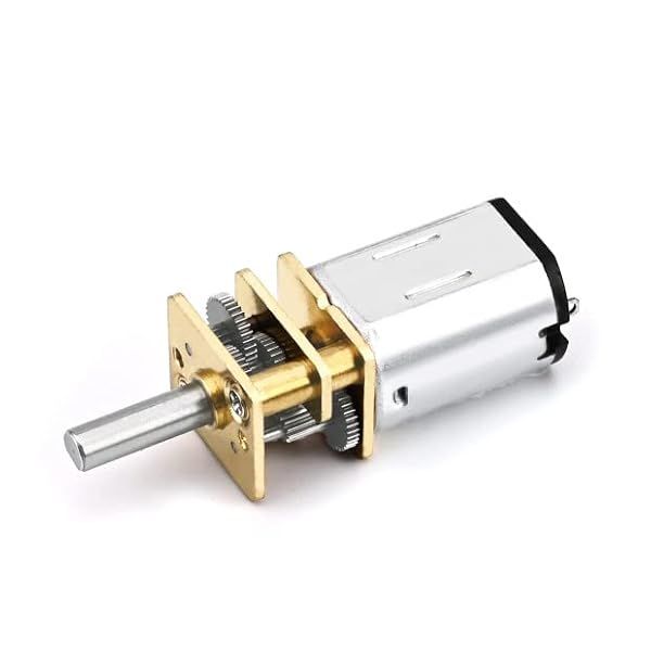 Fielect DC 6V 50RPM Mini Metal Gear Motor GA12-N20 for Speed Reduction Applications