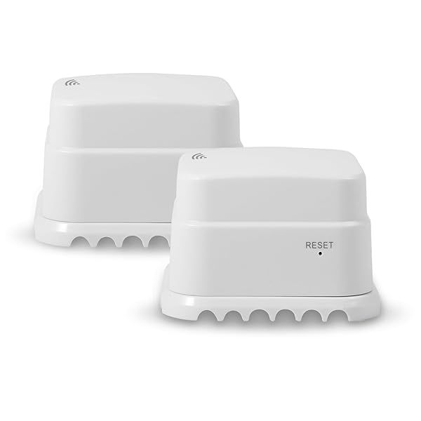 Filotimo Smart Water Leak Detectors WiFi Alarm with App Alerts for Home Basement Kitchen Laundry and Bathroom