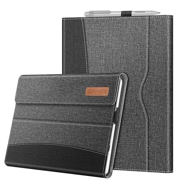 Fintie Protective Case for Microsoft Surface Go 4/3/2 - Multi-Angle Portfolio Cover with Pocket, Compatible with Type Cover