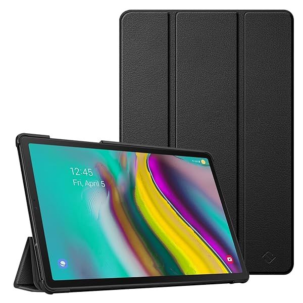 Fintie SlimShell Case for Samsung Galaxy Tab S5e 10.5 Ultra Thin Tri-Fold Cover with Auto Sleep Wake Black