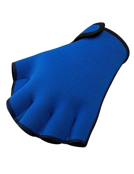 FitsT4 Aqua Gloves: Webbed Swim & Fitness Gloves for Water Aerobics - Perfect for Men, Women & Kids