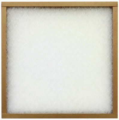 Flanders AAF EZ Flow II 24x24x1 Fiberglass Air Filter - MERV 4 for Superior Air Quality