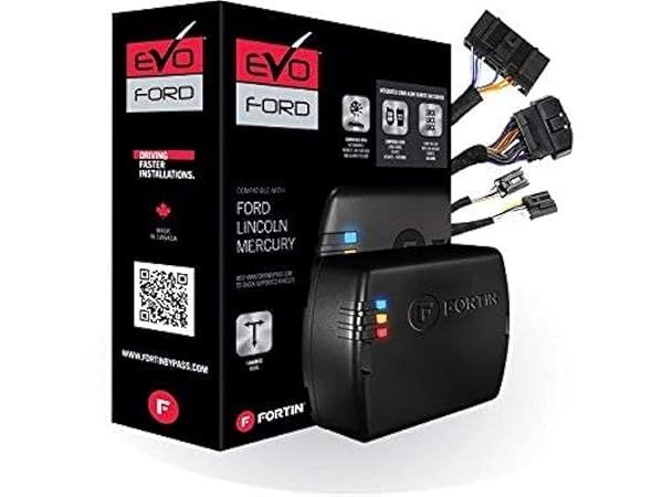 Fortin EVO-FORT4 Remote Start System for 2008+ Ford, Lincoln & Mercury - Easy Add-On Solution