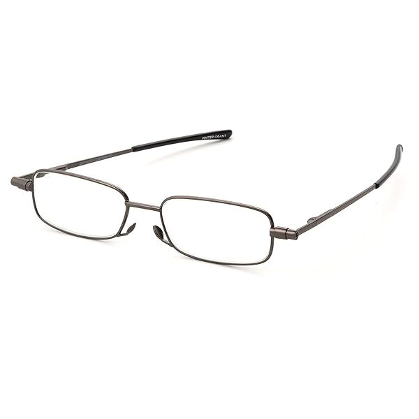 Foster Grant Gavin Fold Flat Micro Reading Glasses for Men and Women