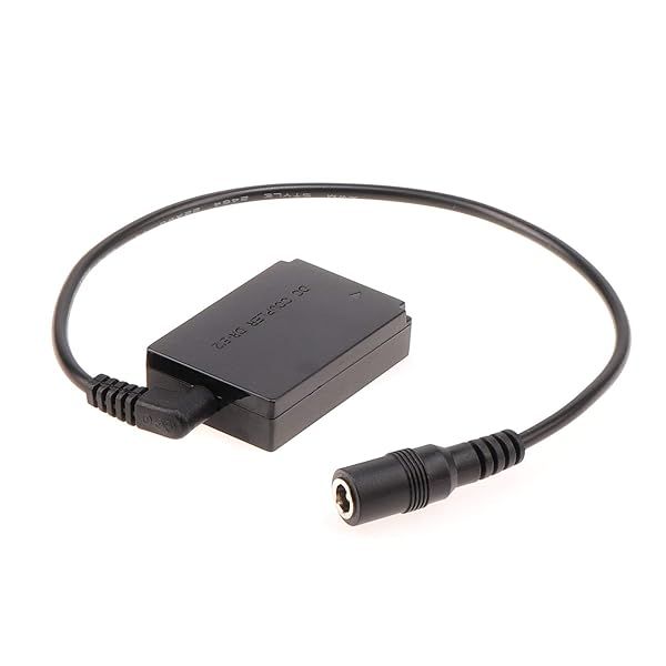 Fotga Dummy Battery Replacement LP-E12 for Canon EOS 100D M2 M M50 Mark II M10 M100 M200 DSLR Mirrorless Camera