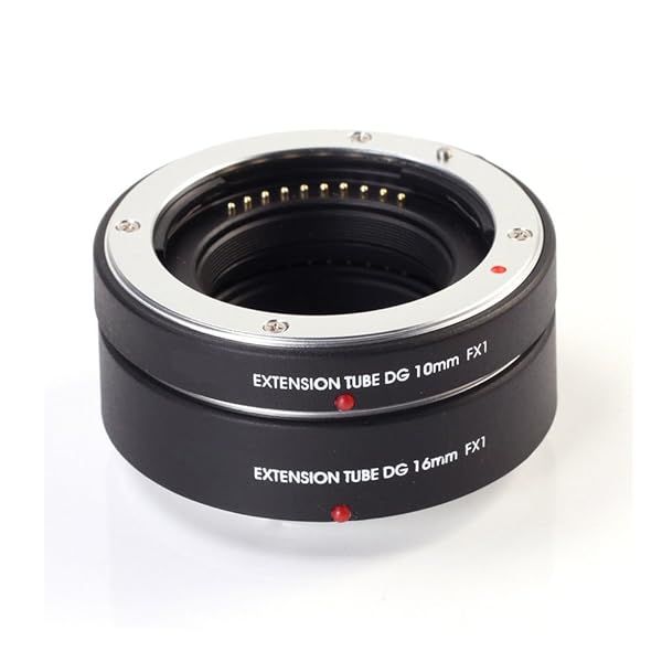 Fotga 10mm+16mm Autofocus Macro Extension Tube Set for FujiFilm X Mount Cameras