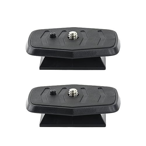 Foto&Tech 44mm Tripod Quick Release Plate - DSLR & Smartphone Adapter for Vista & More