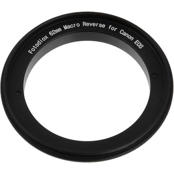 Fotodiox 10-Reverse Canon 62MM Macro Adapter: Enhance Your Photography Today!
