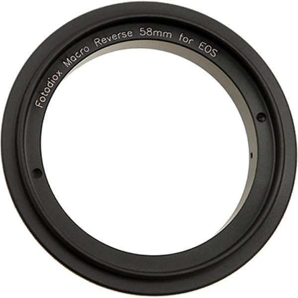 Fotodiox 58mm Macro Reverse Adapter for Canon EOS EF/EF-S Cameras - Enhance Your Photography