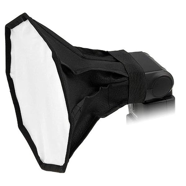 "Fotodiox 8" Octagon Softbox for Canon, Nikon, Sony & More - Perfect for Speedlites"