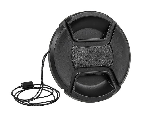 Fotodiox 67mm Inner Pinch Lens Cap & Cover with Cap Keeper - Protect Your Lens!
