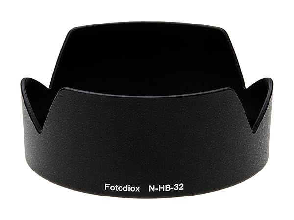 Fotodiox HB-32 Lens Hood Replacement for AF-S 18-70mm, 18-105mm VR, 18-135mm & 18-140mm f/3.5-5.6G Lenses