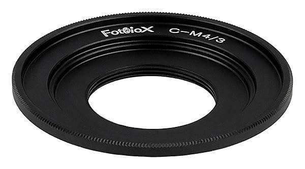 Fotodiox C-Mount Lens Adapter for Micro Four Thirds Cameras - Compatible with CCTV & Cine Lenses