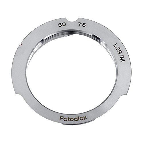 Fotodiox M39 to Leica M Lens Adapter: Compatible with M-Monochrome, M8.2, M9, M10 & Ricoh GXR A12