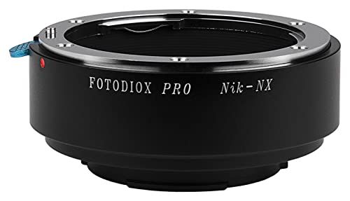 Fotodiox Nikon Nikkor Lens Mount Adapter for Samsung NX-Series Cameras: NX5, NX10, NX11, NX20 & More