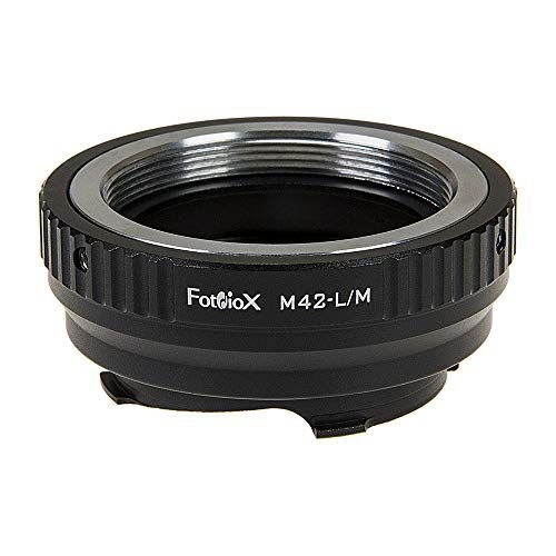 Fotodiox M42 to Leica M Mount Adapter with 6-Bit Coding - Perfect for Rangefinder Cameras