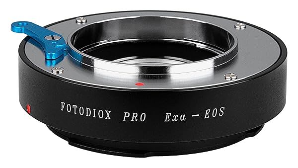 Fotodiox PRO Lens Adapter for Exakta Lenses on Canon EOS EF/EF-S Cameras - Enhance Your Photography