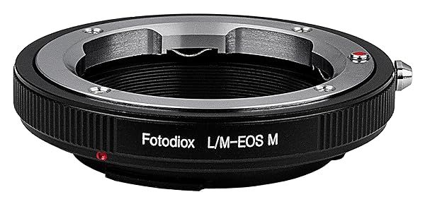 Fotodiox Pro Lens Mount Adapter: Leica M to Canon EF-M for EOS M Mirrorless Cameras