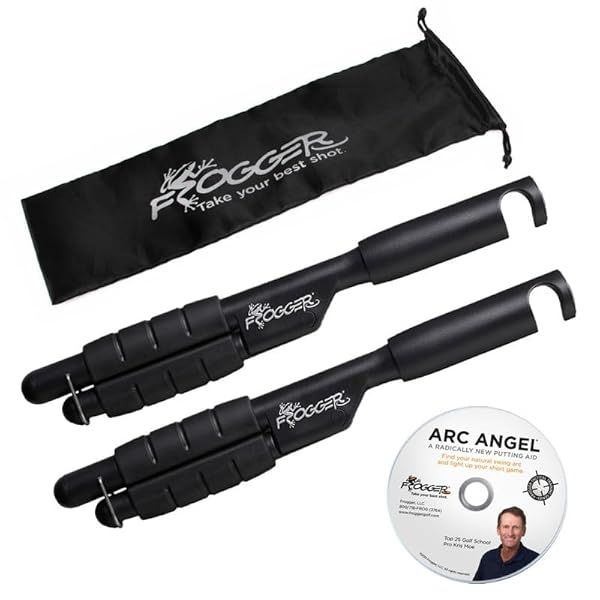 Improve Your Putting with Frogger Golf Arc Angel: Perfect Your Stroke Using Pendulum Swing Training Aid