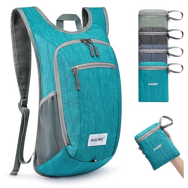 G4Free 10L 15L Hiking Backpack Lightweight Packable Hiking Daypack Small Travel Outdoor Foldable Shoulder Bag