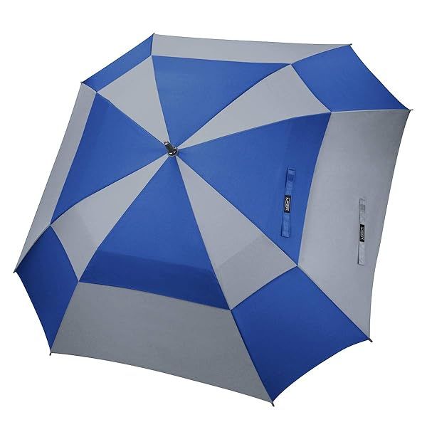 G4Free Extra Large Golf Umbrella 68 Inch Windproof Auto Open Double Canopy Oversized Stick Umbrella for Ultimate Protection