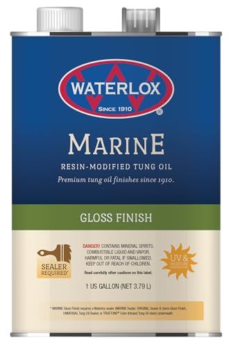 Buy GAL Waterlox Marine Finish TB 3940 1F - High Gloss & Highly Reflective Coating for Superior Protection