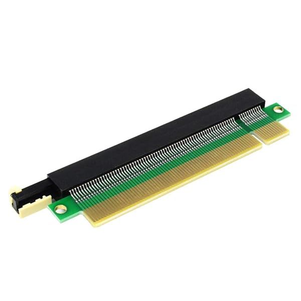 GODSHARK PCI-E 164 Pin Slot PCI Express 16X Riser Card Male to Female Extension Adapter for 1U 2U Systems