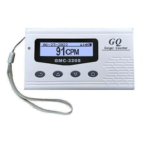 Buy GQ GMC-320S Geiger Counter: Accurate Digital Radiation Detector & Dosimeter for Safety Monitoring