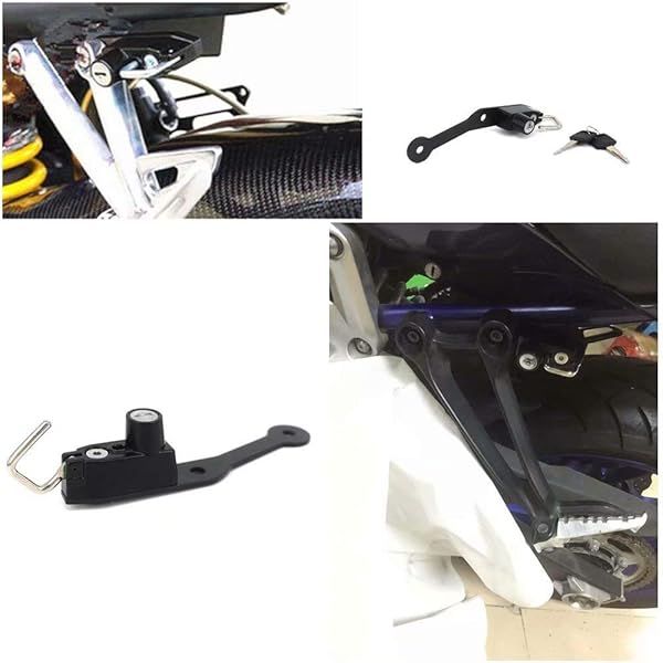 GUAIMI Motorcycle Helmet Lock for Yamaha MT07 Tracer FZ07 BMW S1000R S1000RR HP4 2009 to 2018