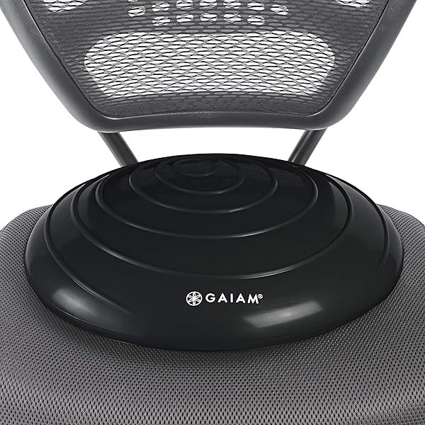 Gaiam Balance Disc: Wobble Cushion for Home & Office - Ideal Sensory Seat for Kids & Adults