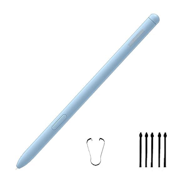Galaxy Tab S6 Lite Pen Replacement for Samsung Galaxy Tab S6 Lite S Pen Stylus Pen Replacement +Free 5 Tips Light Blue