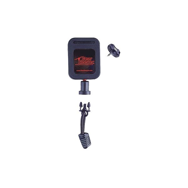 Gear Keeper Fire Mic Keeper RT2-4022: USA-Made Lapel Microphone Retractor with Threaded Stud Mount