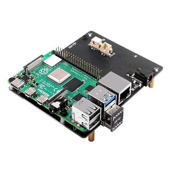 "GeeekPi SATA Storage Expansion Board for Raspberry Pi 4B - X825 V2.0 USB 3.0 for 2.5" HDD/SSD"