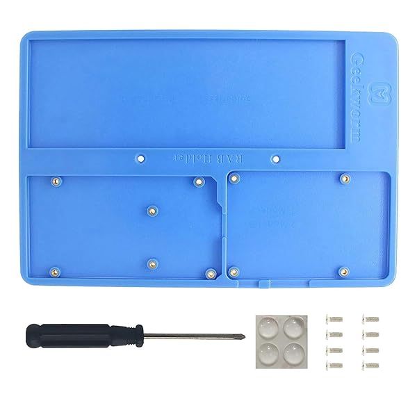 Geekworm RAB Holder for Raspberry Pi 5/4B/3B+ & Arduino - Versatile Breadboard Base & ABS Case