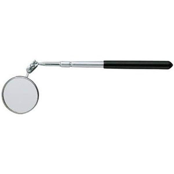 "General Tools Telescoping Glass Inspection Mirror #557 - 2.25" Round Mirror for Easy Inspection"