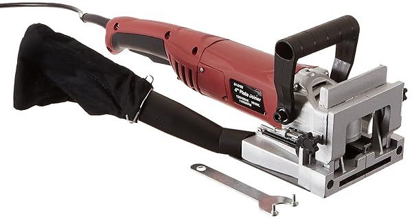 "Buy Gino Development 01-0102 TruePower Biscuit Plate Joiner with 4" Carbide Tipped Blade - Perfect for Precision Woodworking!"